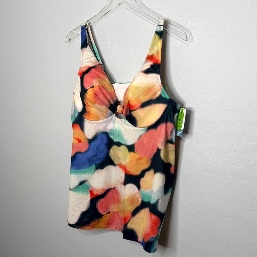 Lane Bryant Swim by Cacique Water Color Tankini NWT 38D - Picture 4 of 7